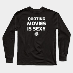 Movie Buff Movie Lover Cinema Long Sleeve T-Shirt